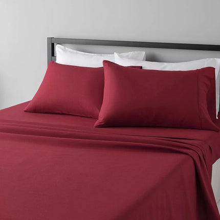 Ensemble de draps 140x190 cm – bonnet 40 cm – 4 pièces en