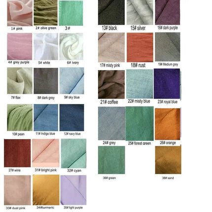 Ensemble de draps 4 pièces 100% lin - 140x190x35cm en