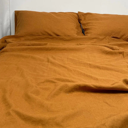 Ensemble de draps 4 pièces 100% lin - 140x190x35cm en
