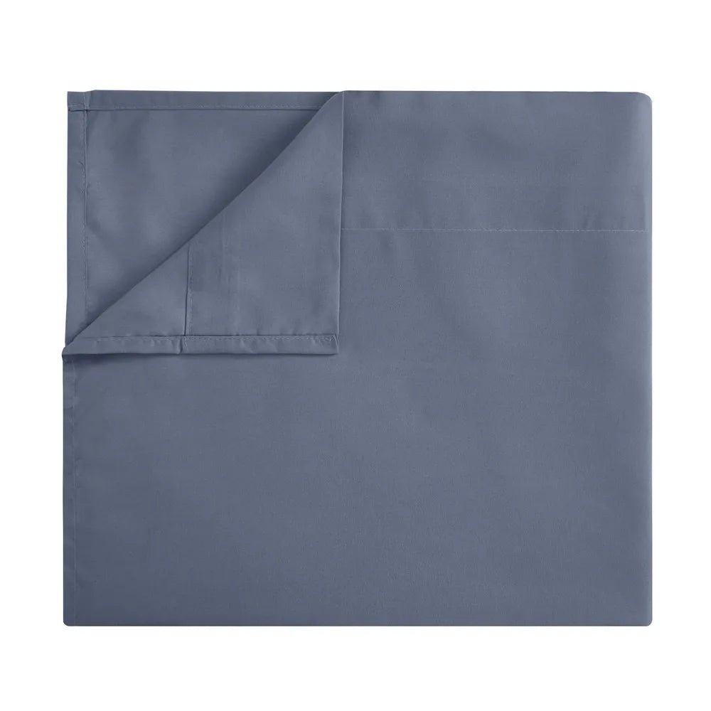 Ensemble de draps brossés unis 140x200 cm – 4 pièces en