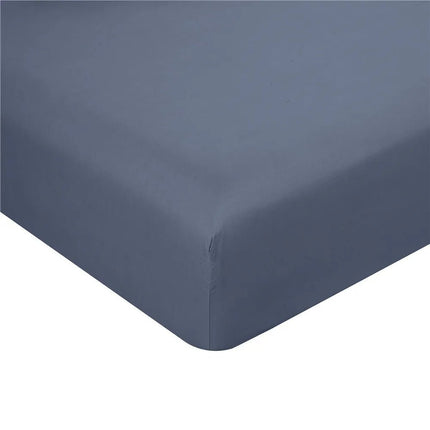 Ensemble de draps brossés unis 140x200 cm – 4 pièces en