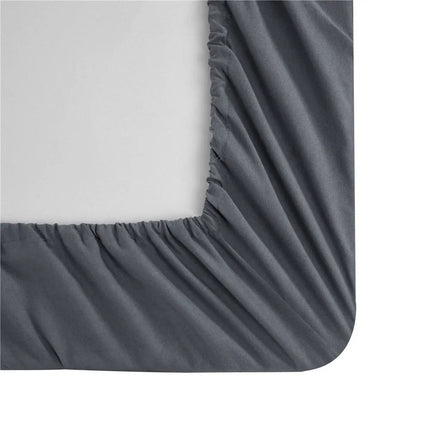 Ensemble de draps brossés unis 140x200 cm – 4 pièces en