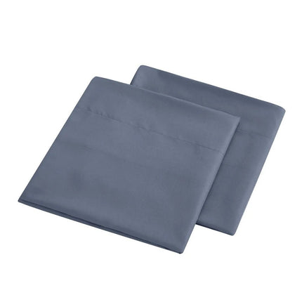 Ensemble de draps brossés unis 140x200 cm – 4 pièces en