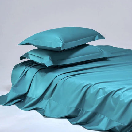 Ensemble de draps en coton égyptien 140x190 cm – bonnet 30 cm en