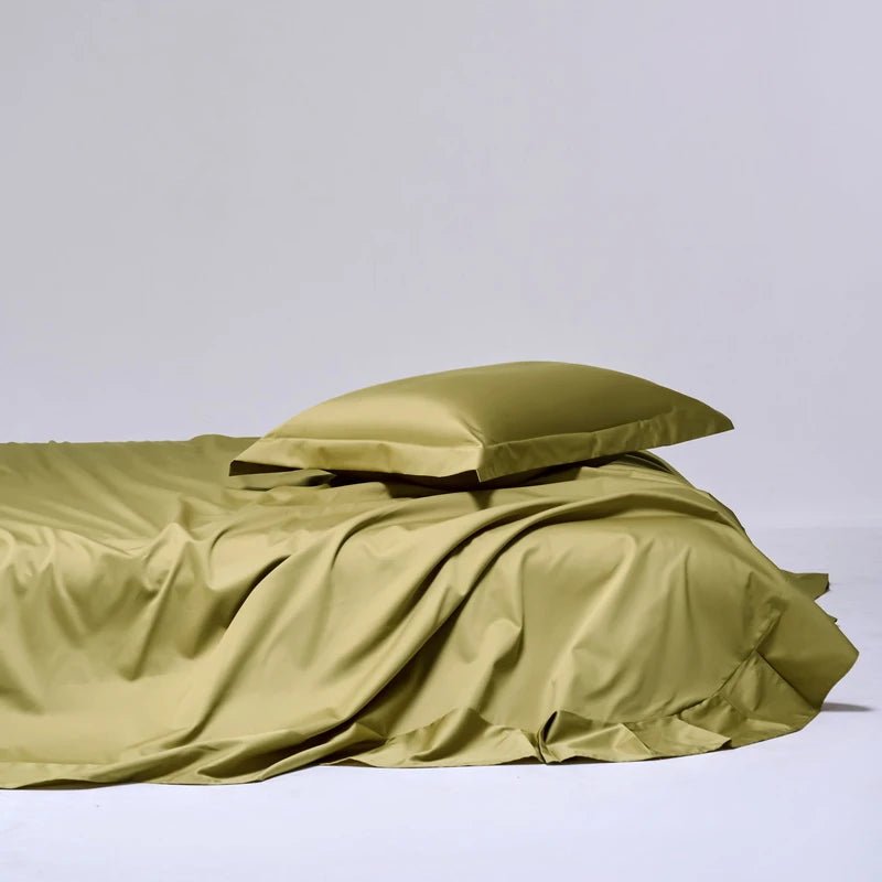 Ensemble de draps en coton égyptien 140x190 cm – bonnet 30 cm en