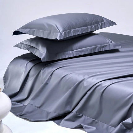 Ensemble de draps en coton égyptien 140x190 cm – bonnet 30 cm en