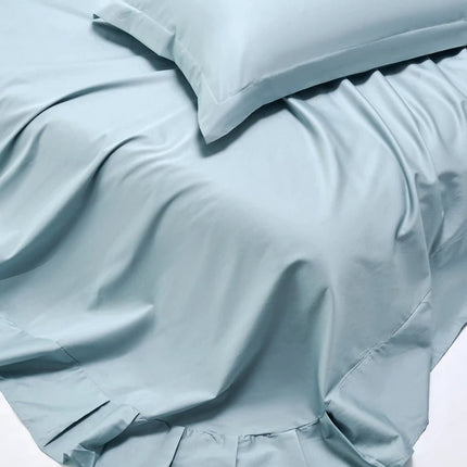 Ensemble de draps en coton égyptien 140x190 cm – bonnet 30 cm en