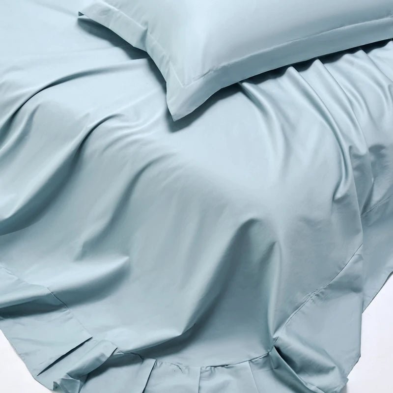 Ensemble de draps en coton égyptien 140x190 cm – bonnet 30 cm en