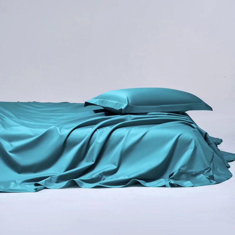 Ensemble de draps en coton égyptien 140x190 cm – bonnet 30 cm en