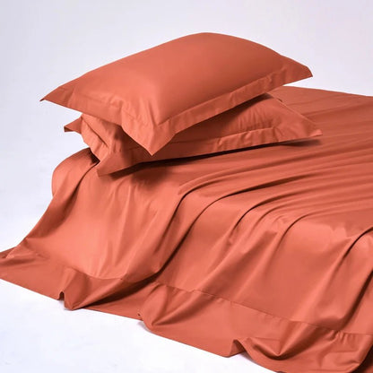 Ensemble de draps en coton égyptien 140x190 cm – bonnet 30 cm en