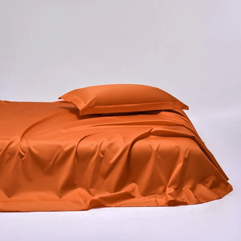 Ensemble de draps en coton égyptien 140x190 cm – bonnet 30 cm en