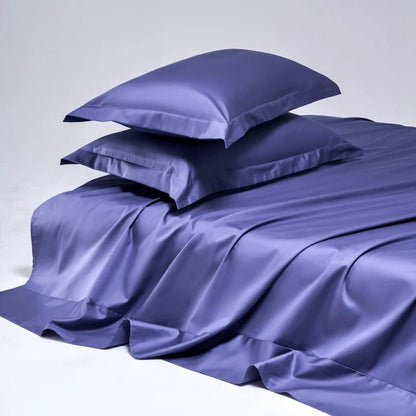 Ensemble de draps en coton égyptien 140x190 cm – bonnet 30 cm en