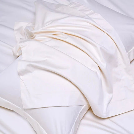 Ensemble de draps en coton égyptien 140x190 cm – bonnet 30 cm en