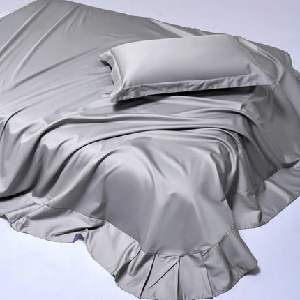 Ensemble de draps en coton égyptien 140x190 cm – bonnet 30 cm en