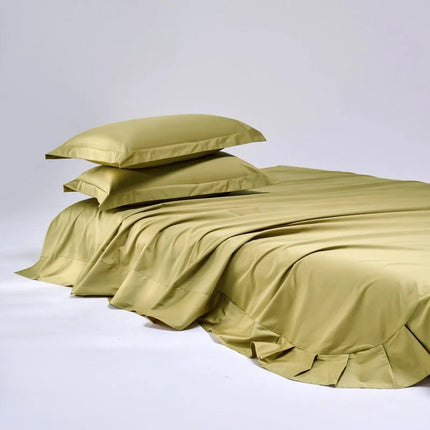 Ensemble de draps en coton égyptien 180x200 cm – bonnet 30 cm en