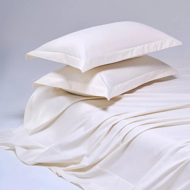 Ensemble de draps en coton égyptien 180x200 cm – bonnet 30 cm en