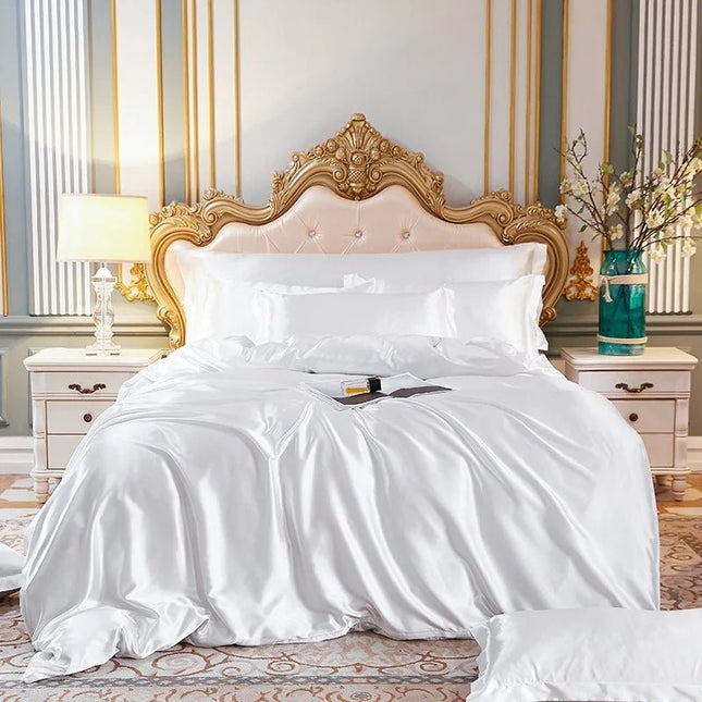 Ensemble de housse de couette en Satin de coton 150x200cm en