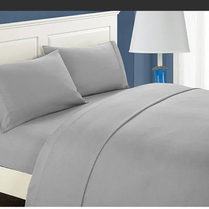 Ensemble de linge de lit en microfibres 140x190 cm – 4 pièces en