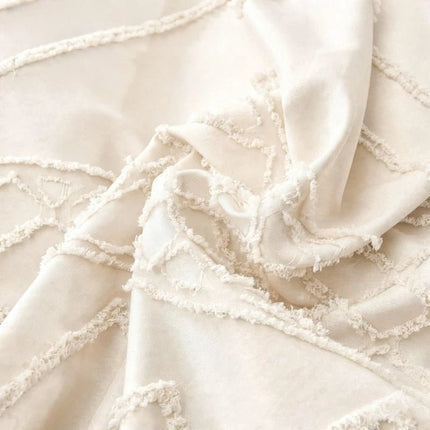 Housse de couette capitonnée - 220x240 cm + deux taies en