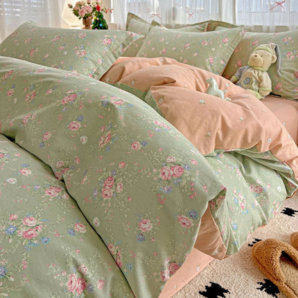 Housse de couette en coton imprimé 180x220cm en