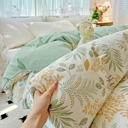 Housse de couette en coton imprimé 180x220cm en
