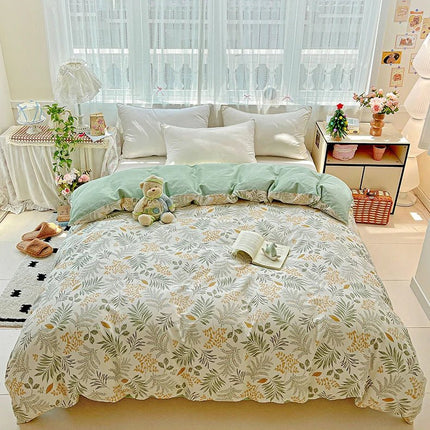 Housse de couette en coton imprimé 180x220cm en