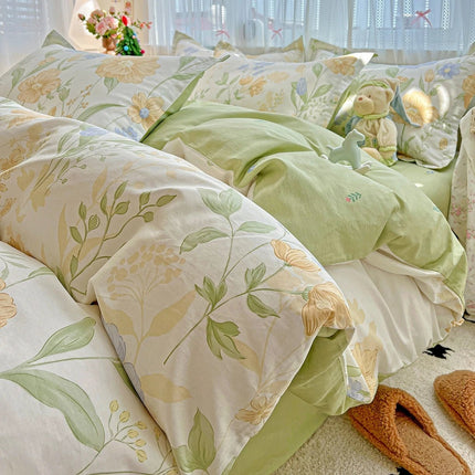 Housse de couette en coton imprimé 180x220cm en