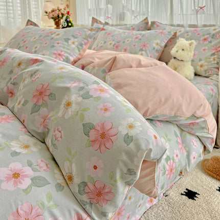 Housse de couette en coton imprimé 180x220cm en