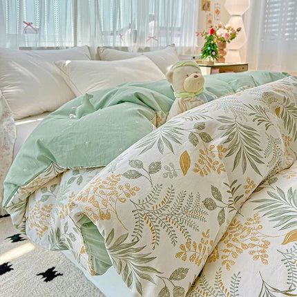 Housse de couette en coton imprimé 180x220cm en