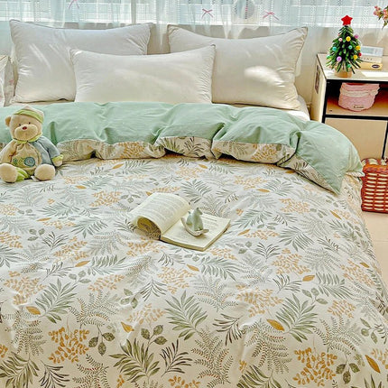 Housse de couette en coton imprimé 180x220cm en