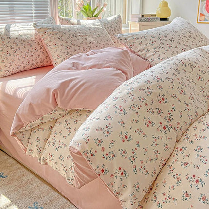 Housse de couette en coton lavé 220x240cm en