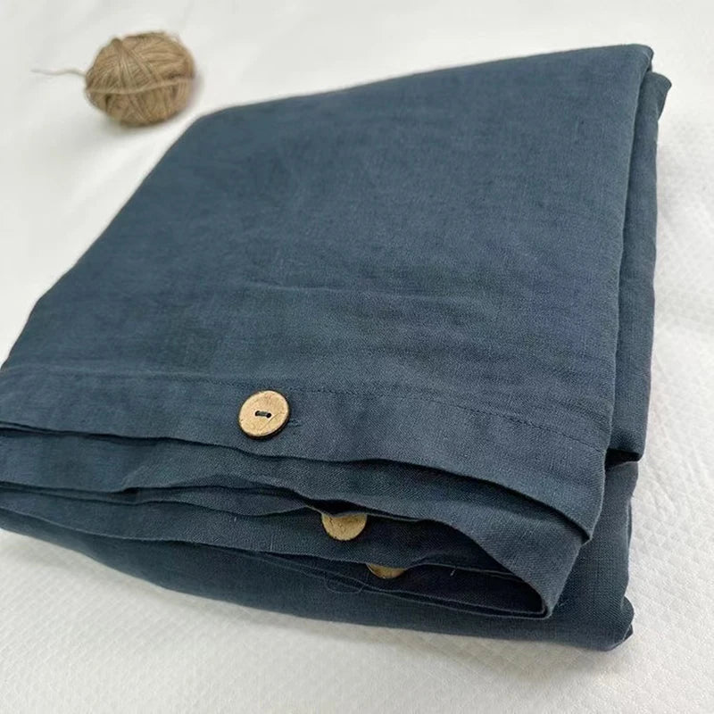 Housse de couette en lin - 200x200 cm en