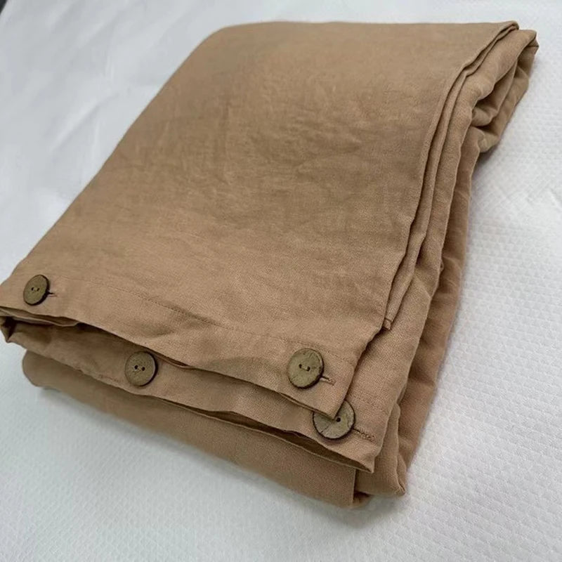 Housse de couette en lin - 260x240 cm en