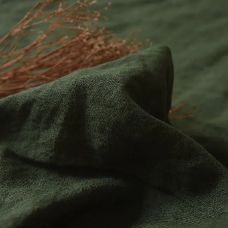 Housse de couette en lin et deux taies - 240x220 cm en