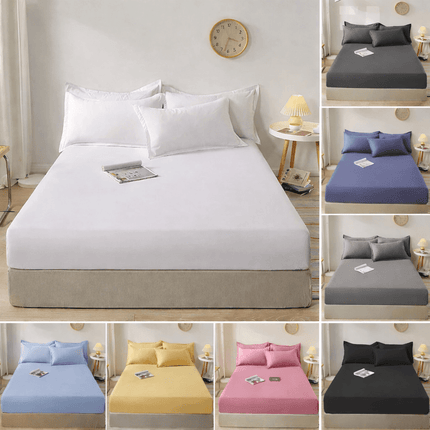 Housse de matelas antidérapante 160x200x30 cm en