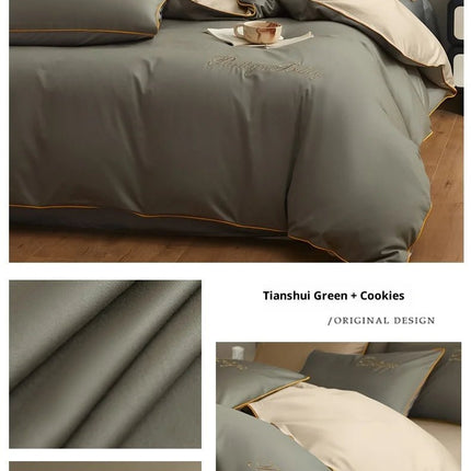 Oreillers en coton égyptien – 48x74cm 2 pièces en