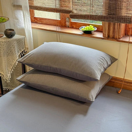 Parure de lit coton pour lit simple 150x200 cm – 3 pièces en