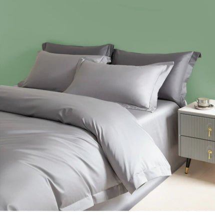 Parure de lit en coton 100 % style premium – 155x210 cm en