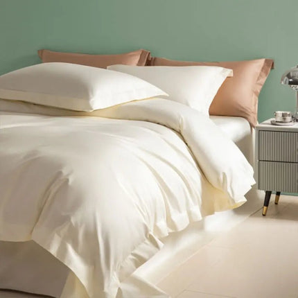 Parure de lit en coton 100 % style premium – 155x210 cm en