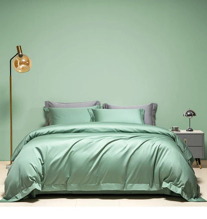 Parure de lit en coton 100 % style premium – 220x240 cm en