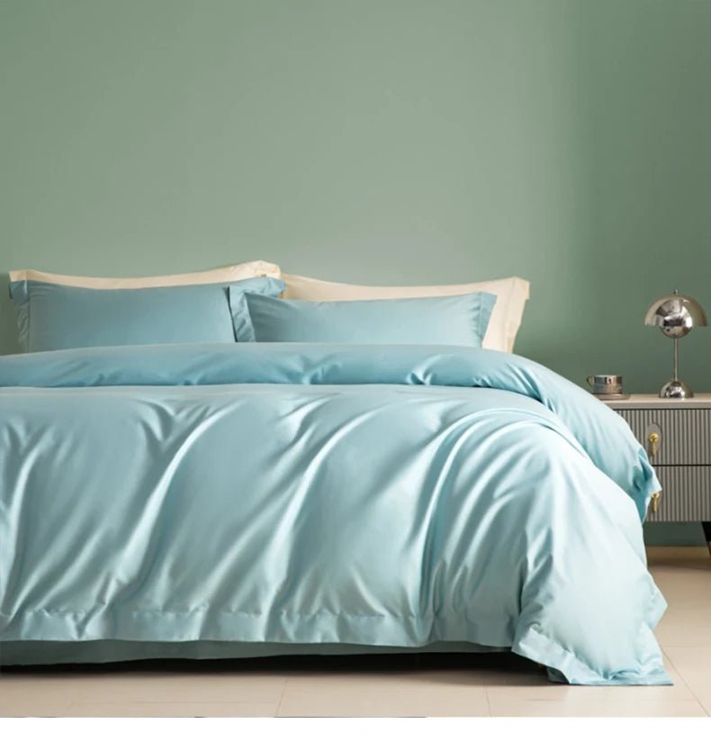 Parure de lit en coton 100 % style premium – 220x240 cm en