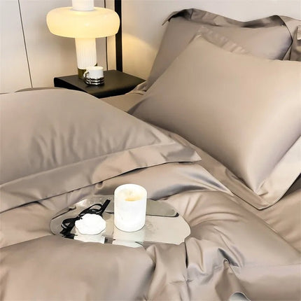 Parure de lit en coton égyptien 1000TC 150x200 cm en