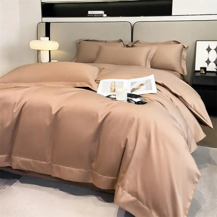 Parure de lit en coton égyptien 1000TC 150x200 cm en