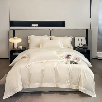 Parure de lit en coton égyptien 1000TC 150x200 cm en