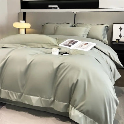 Parure de lit en coton égyptien 1000TC 150x200 cm en