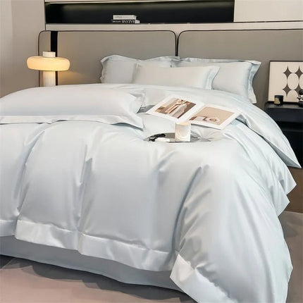 Parure de lit en coton égyptien 1000TC 150x200 cm en