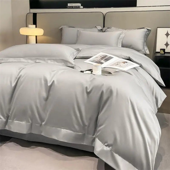 Parure de lit en coton égyptien 1000TC 150x200 cm en