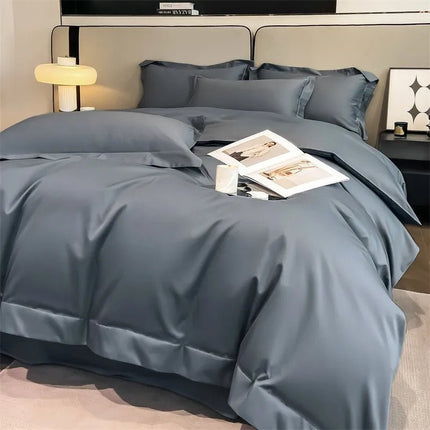 Parure de lit en coton égyptien 1000TC 150x200 cm en