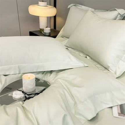 Parure de lit en coton égyptien 1000TC 150x200 cm en