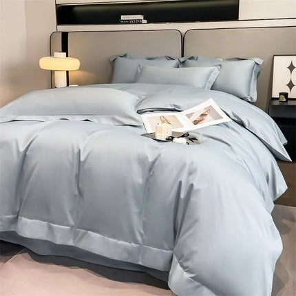 Parure de lit en coton égyptien 1000TC 150x200 cm en